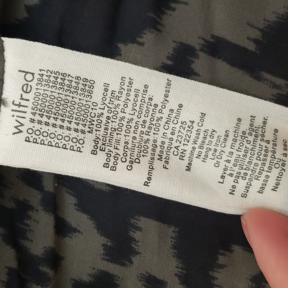 Wilfred Quilted Black Jacket - Picture 5 of 8